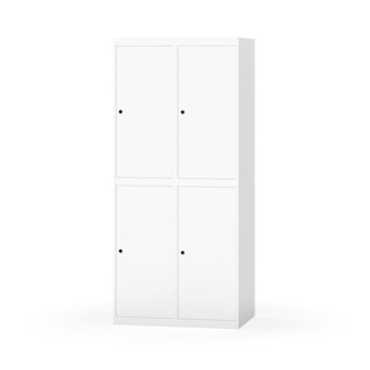 Novis vaatekaappi, tasakatto, 2:2, L80 cm