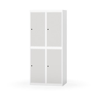 Novis vaatekaappi, tasakatto, 2:2, L80 cm