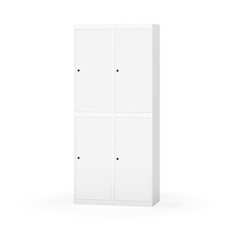 Novis vaatekaappi, tasakatto, 2:2, L80 cm