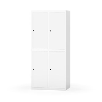 Novis vaatekaappi, tasakatto, 2:2, L80 cm