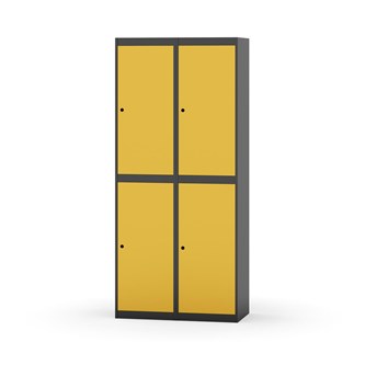 Novis vaatekaappi, tasakatto, 2:2, L80 cm