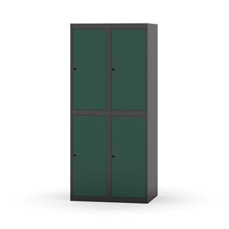 Novis vaatekaappi, tasakatto, 2:2, L80 cm