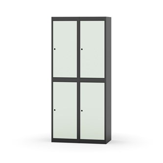 Novis vaatekaappi, tasakatto, 2:2, L80 cm