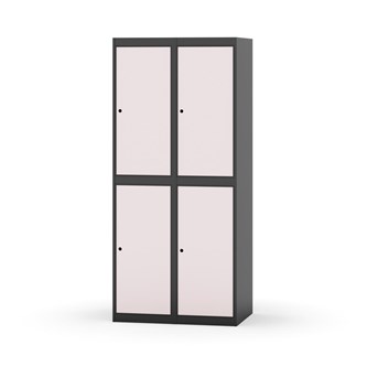 Novis vaatekaappi, tasakatto, 2:2, L80 cm