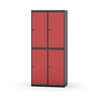 Novis vaatekaappi, tasakatto, 2:2, L80 cm