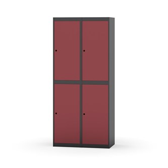 Novis vaatekaappi, tasakatto, 2:2, L80 cm