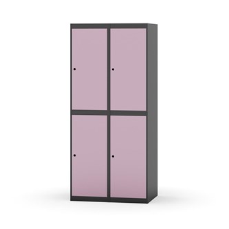 Novis vaatekaappi, tasakatto, 2:2, L80 cm