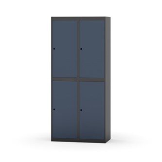 Novis vaatekaappi, tasakatto, 2:2, L80 cm