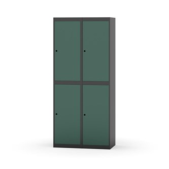 Novis vaatekaappi, tasakatto, 2:2, L80 cm