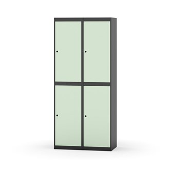 Novis vaatekaappi, tasakatto, 2:2, L80 cm