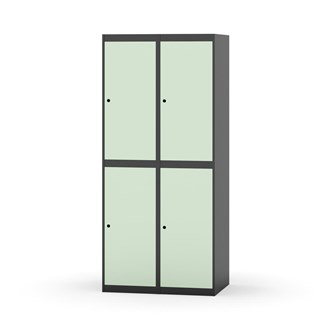 Novis vaatekaappi, tasakatto, 2:2, L80 cm