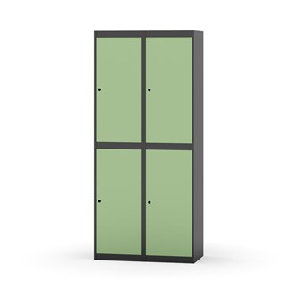 Novis vaatekaappi, tasakatto, 2:2, L80 cm