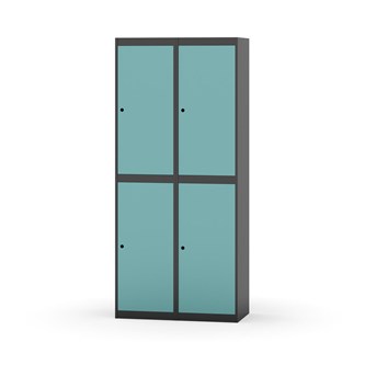 Novis vaatekaappi, tasakatto, 2:2, L80 cm