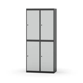 Novis vaatekaappi, tasakatto, 2:2, L80 cm