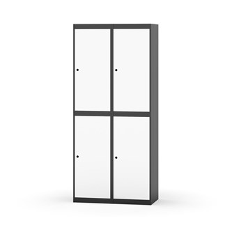 Novis vaatekaappi, tasakatto, 2:2, L80 cm