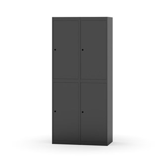 Novis vaatekaappi, tasakatto, 2:2, L80 cm