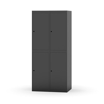 Novis vaatekaappi, tasakatto, 2:2, L80 cm