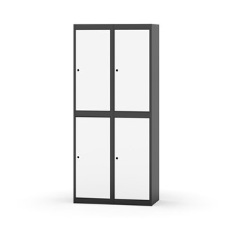 Novis vaatekaappi, tasakatto, 2:2, L80 cm