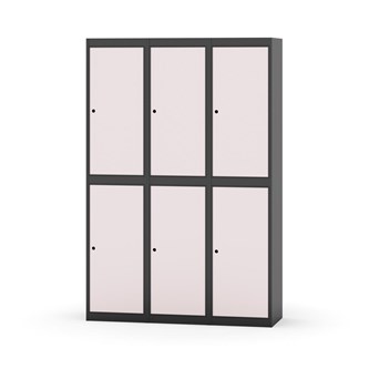 Novis vaatekaappi, tasakatto, 2:3, L120 cm
