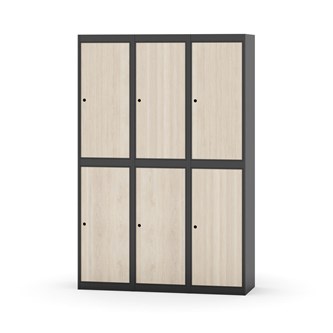 Novis vaatekaappi, tasakatto, 2:3, L120 cm
