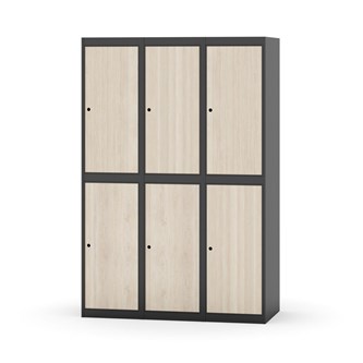 Novis vaatekaappi, tasakatto, 2:3, L120 cm