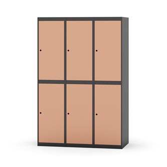 Novis vaatekaappi, tasakatto, 2:3, L120 cm