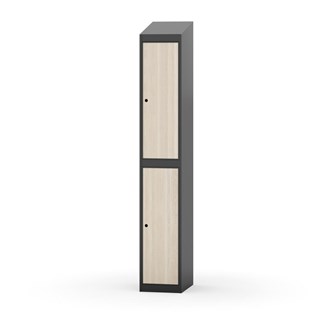 Novis vaatekaappi, vinokatto, 2:1, L30 cm