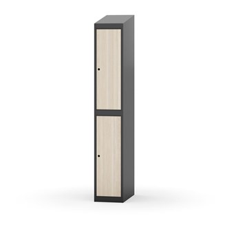 Novis vaatekaappi, vinokatto, 2:1, L30 cm