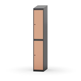 Novis vaatekaappi, vinokatto, 2:1, L30 cm