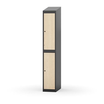 Novis vaatekaappi, vinokatto, 2:1, L30 cm