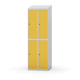 Novis vaatekaappi, vinokatto, 2:2, L60 cm