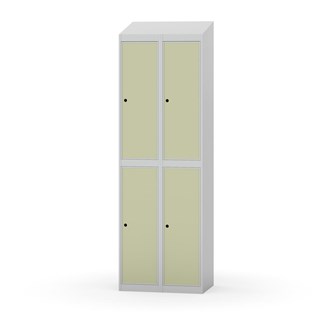 Novis vaatekaappi, vinokatto, 2:2, L60 cm