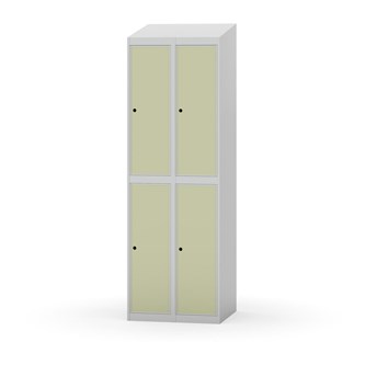 Novis vaatekaappi, vinokatto, 2:2, L60 cm