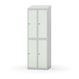 Novis vaatekaappi, vinokatto, 2:2, L60 cm