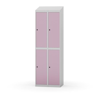 Novis vaatekaappi, vinokatto, 2:2, L60 cm