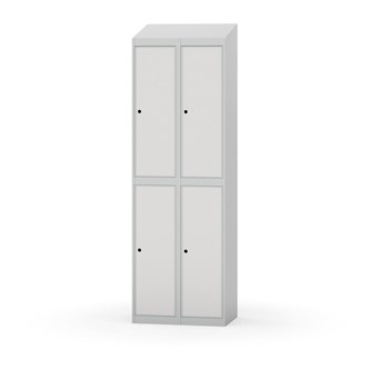 Novis vaatekaappi, vinokatto, 2:2, L60 cm