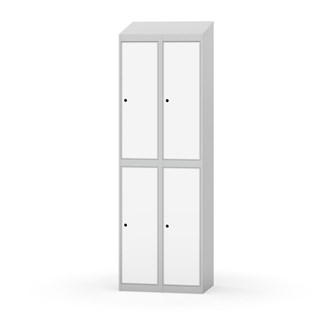 Novis vaatekaappi, vinokatto, 2:2, L60 cm