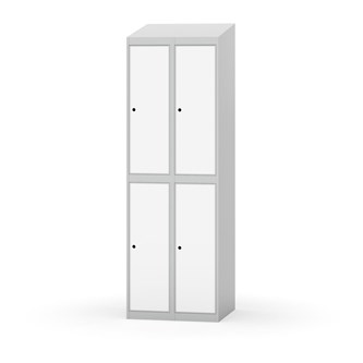 Novis vaatekaappi, vinokatto, 2:2, L60 cm