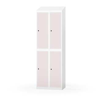 Novis vaatekaappi, vinokatto, 2:2, L60 cm