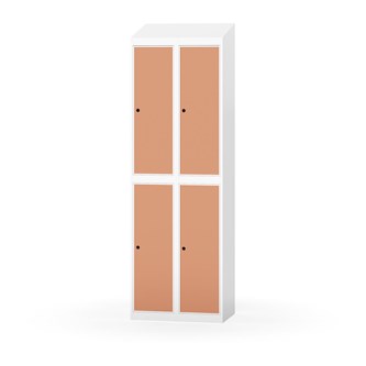 Novis vaatekaappi, vinokatto, 2:2, L60 cm