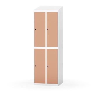 Novis vaatekaappi, vinokatto, 2:2, L60 cm