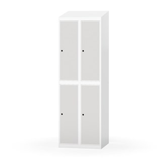 Novis vaatekaappi, vinokatto, 2:2, L60 cm