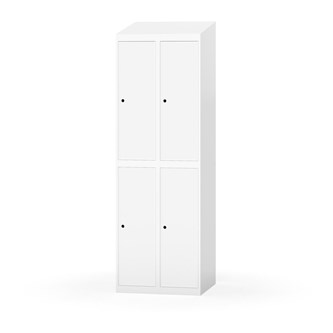 Novis vaatekaappi, vinokatto, 2:2, L60 cm