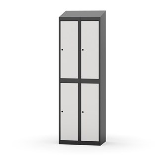 Novis vaatekaappi, vinokatto, 2:2, L60 cm