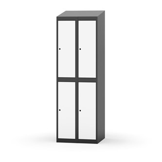 Novis vaatekaappi, vinokatto, 2:2, L60 cm