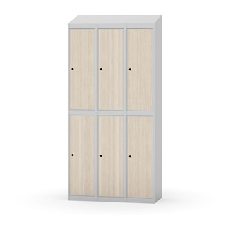 Novis vaatekaappi, vinokatto, 2:3, L90 cm