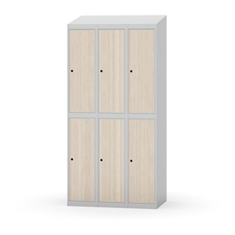 Novis vaatekaappi, vinokatto, 2:3, L90 cm