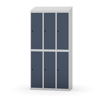 Novis vaatekaappi, vinokatto, 2:3, L90 cm