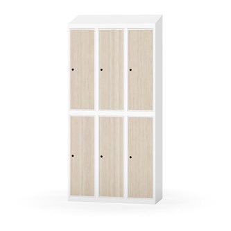 Novis vaatekaappi, vinokatto, 2:3, L90 cm