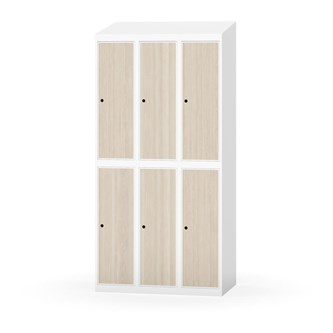 Novis vaatekaappi, vinokatto, 2:3, L90 cm